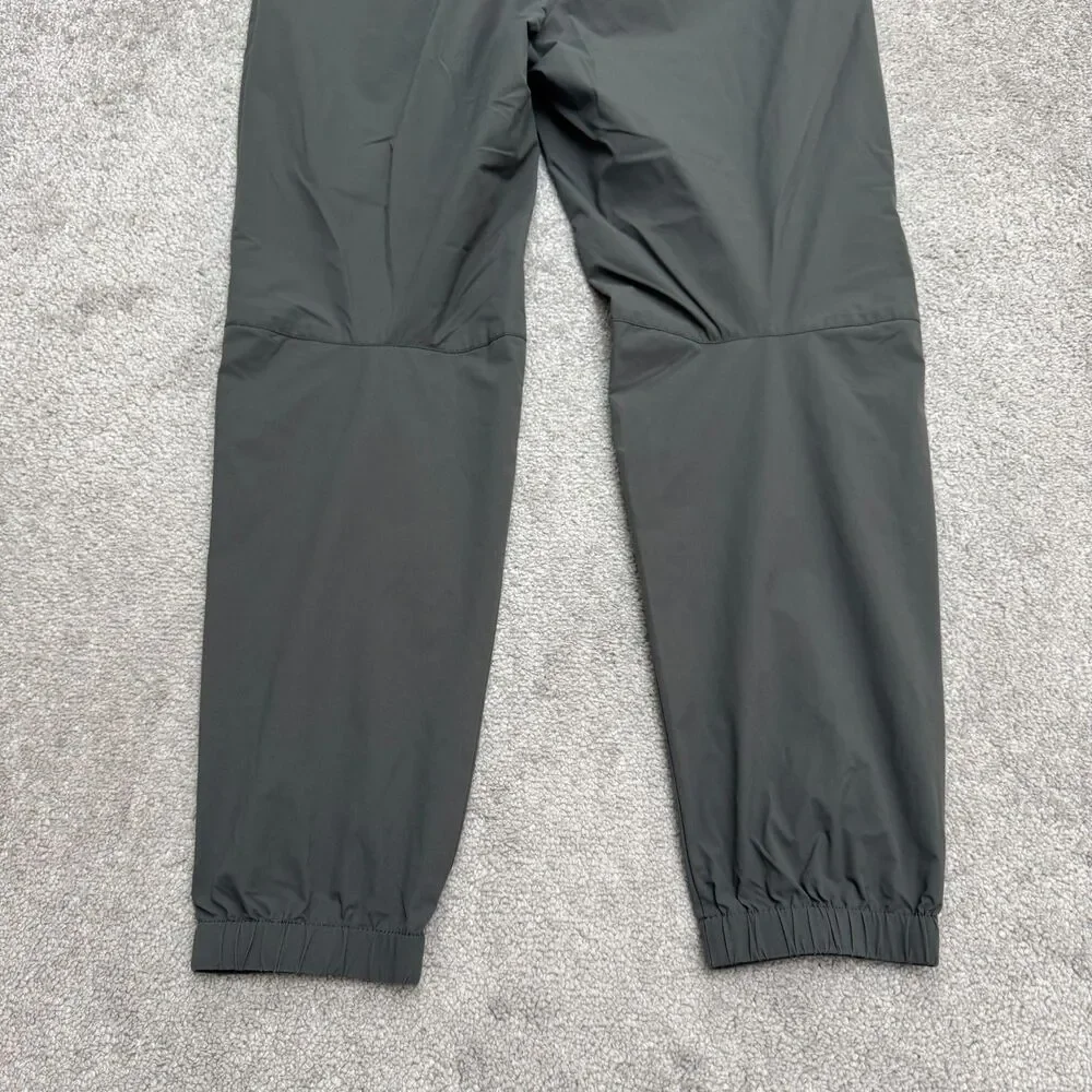 Banana Republic Slim Solotex Performance Stretch Jogger Pants Mens L Steel Grey